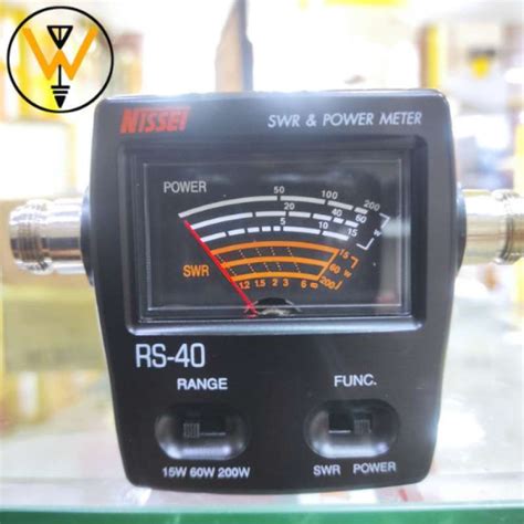 Jual NISSEI RS-40N SWR/POWER METER di Seller Well Communications ...
