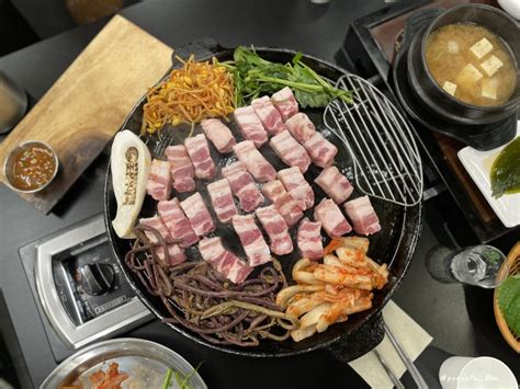 송도고깃집 조선부뚜막 솥뚜껑 삼겹살이 맛있는 인천송도삼겹살맛집 네이버 블로그