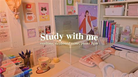 CÙNG MÌNH ÔN THI THPTQG 1 hour study with me 14 typing asmr