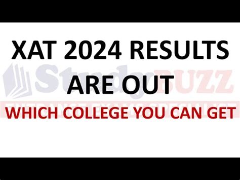 XAT Results Are Out Which College You Can Target Based On XAT