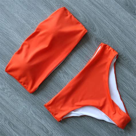 FREE SHIPPING Women High Waist Bandage Bikini Set JKP Allkpop Shop