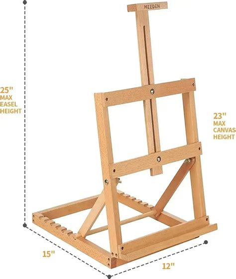 Tabletop Wooden Easel For Small Scale Art Meeden Art Supplies — Meeden Art