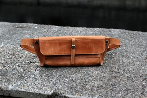 Leather Waist Bag Belt Bag For Men Belt Bag Waist By Itslark