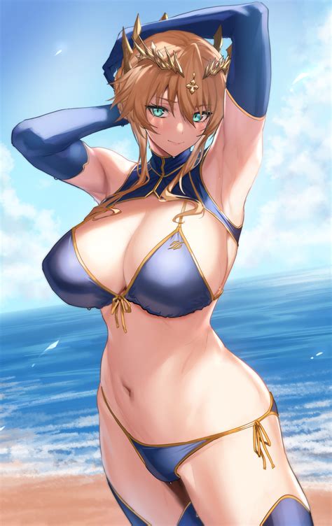 Artoria Pendragon Lancer Fate Grand Order Lancer Artoria