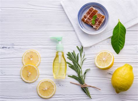 Premium Photo | Natural herbal skin care products.