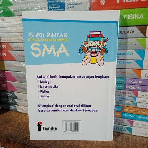 Jual Promo Buku Pintar Rumus Super Lengkap Sma Biologi Fisika