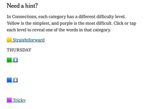 The New York Times now offers daily hints for its Connections word game ...