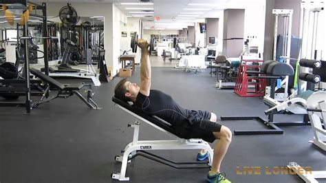 Low Incline Db Bench Press Youtube