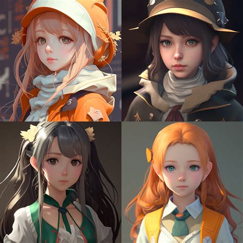 Artstation 3d Anime Girl Artworks