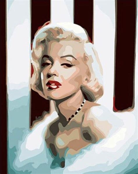 Marilyn Monroe Adult Painting By Number Painting By Numbers Painting By Number Kit Adult