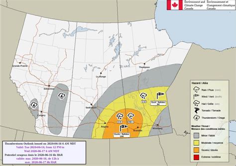 Southern MB Weather Notification – Town of Morris