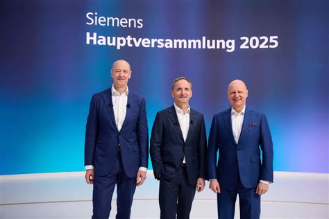 Siemens Annual Shareholders' Meeting 2025 | Press | Company | Siemens