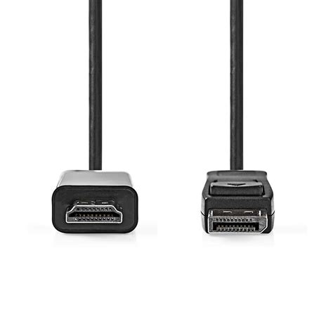 Displayport Cable Displayport Male Hdmi™ Connector 4k30hz