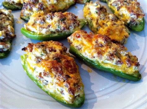 Sausage Stuffed Jalapeños
