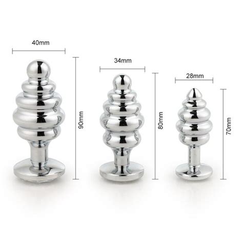 Plug anal metálico con joya Sexxotico