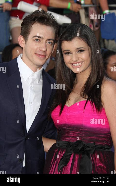 Aug 06 2011 Los Angeles California Usa Actor Kevin Mchale Actress Rebecca Black At The