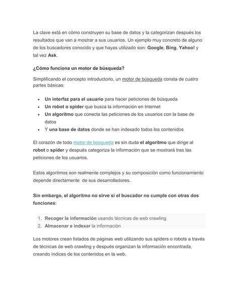 Cómo funcionan los motores de búsqueda PDF