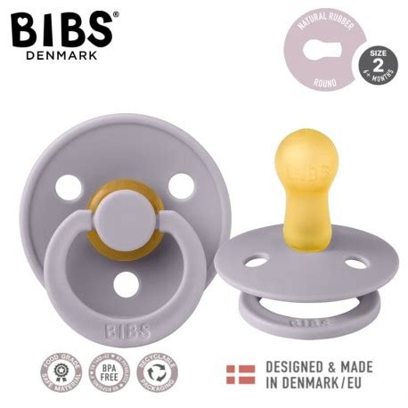 Bibs Colour Fossil Grey M Smoczek Uspokajaj Cy Kauczuk Hevea