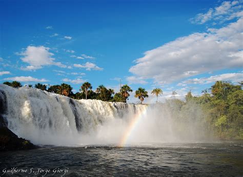 Cachoeira Salto Das Nuvens Waterfall In Mato Grosso Thousand Wonders