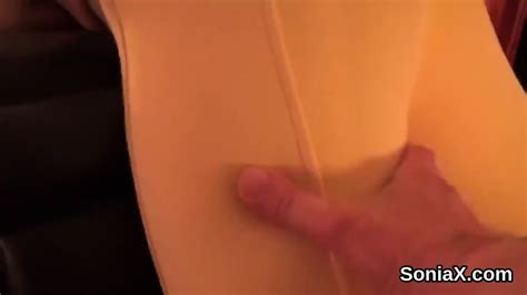 Cheating British Milf Lady Sonia Shows Off Her Big Tits