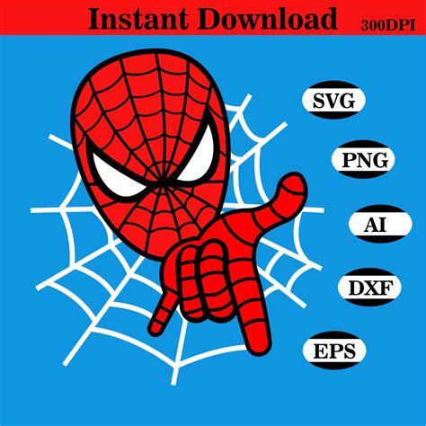 Stationery Png Spiderman Clipart Dxf SpidermanMask For Cricut Eps Pdf