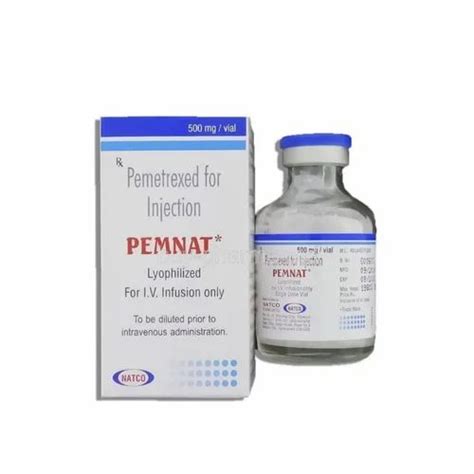 Pemnat Injection Pemetrexed Natco Pharma Ltd At Rs Vial In