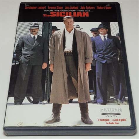 The Sicilian DVD 1987 Christopher Lambert Terence Stamp Free 1 Day