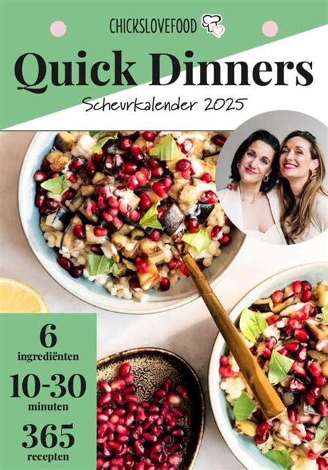 Quick Dinners Scheurkalender Nina De Bruijn Elise Gruppen