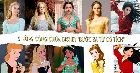 Những nàng công chúa Disney bước ra từ cổ tích với nhan sắc gây thương ...