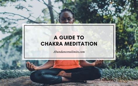 Una Gu A Para La Meditaci N De Los Chakras Para Principiantes