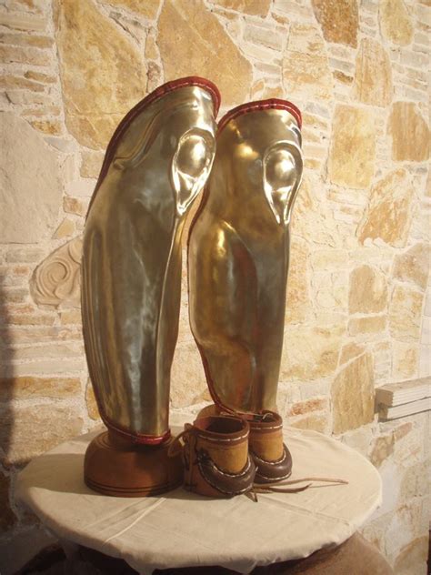 Ancient Greek Greaves Armor