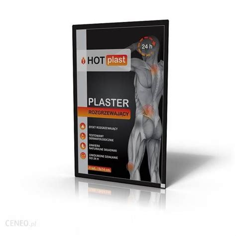 Hot Plast Forte Plaster rozgrzewający x cm sztuka aptekacurate pl