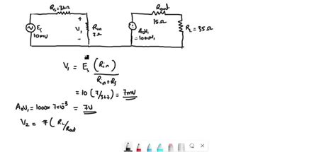 Solved An Amplifier Has An Open Circuit Voltage Gain Of An