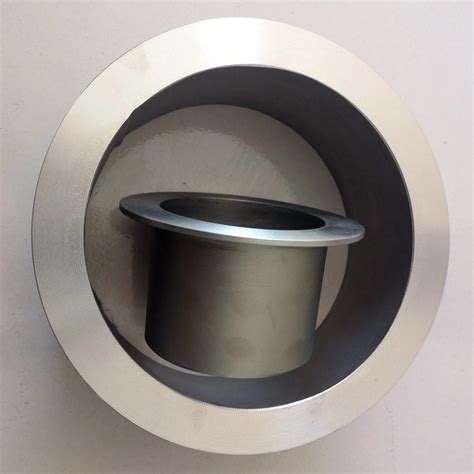 Astm B Grade Titanium Lap Joint Stub End For Flange Pipe Fitting