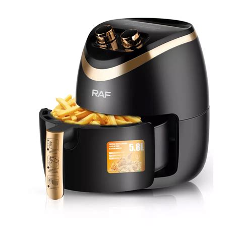 Аэро-Фритюрница RAF R.5232 5,8 л 1500W Чёрная 0.7 м – фото, отзывы ...