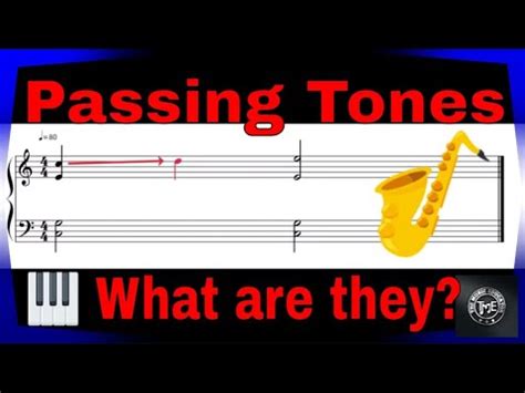 What Are Passing Tones Youtube