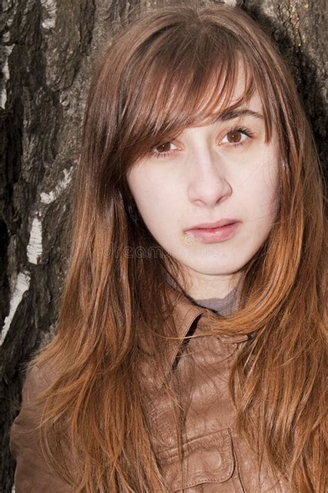 Beautiful Long Hair Brunette Stock Image Image Of Teen Pretty