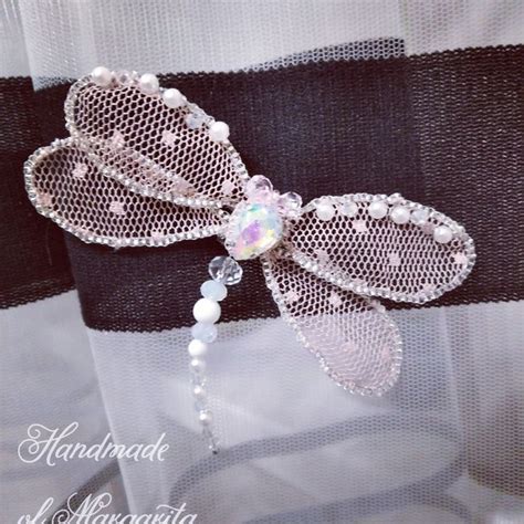 Стрекоза из фатина