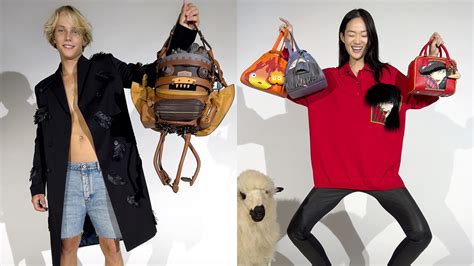 Loewe Unveils Howls Moving Castle Capsule Collection