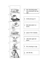 Writing Procedure ESL Worksheet By Rehe