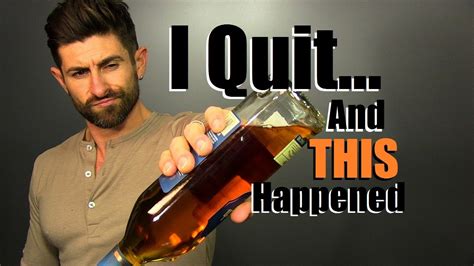 Surprising Things That Happened When I Quit Drinking Alcohol Youtube