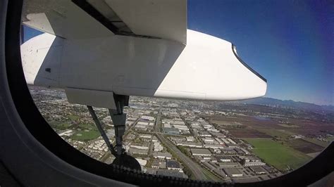 FLIGHT Q400 WestJet Landing YVR YouTube