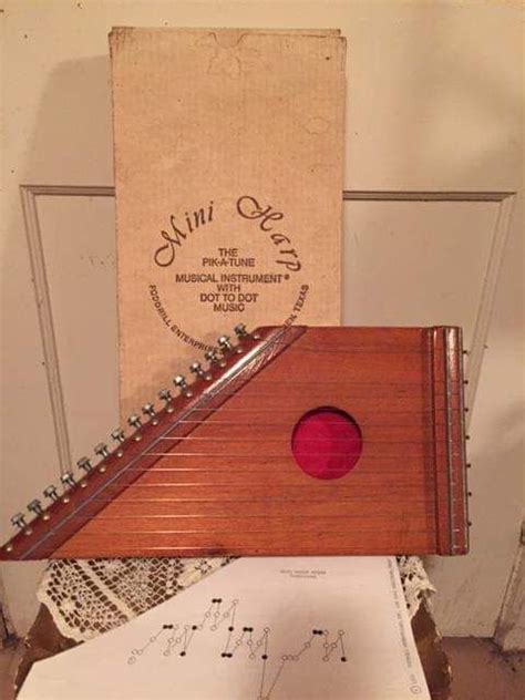 Authentic Musical Zither With Song Sheets Musicals Folk Instruments String Instruments