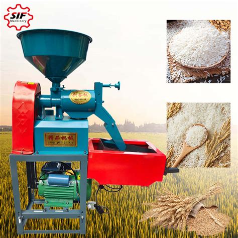 Factory Price Mini Small Paddy Rice Mill Machine Rice Peeling Machine