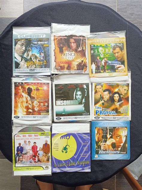vcd english movies lot  hobbies toys  media cds dvds