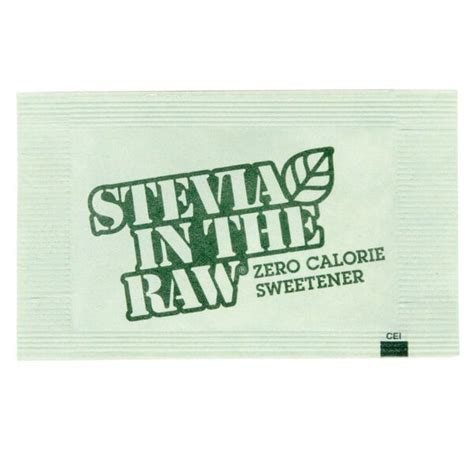 Stevia Packets Stevia In The Raw Sweetener 1000case