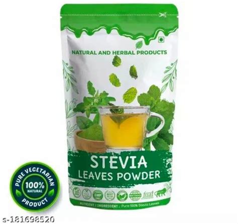 Stevia Leaves Powder Sweetleaf Sugarleaf Green Stevia Leaf स्टेविया