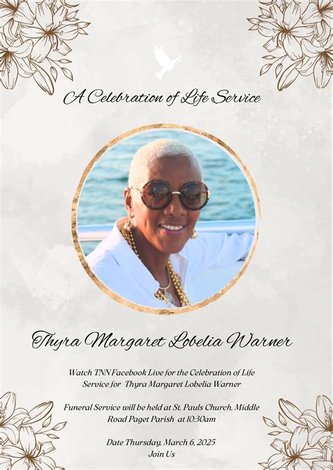 Bermuda News As It Happens : This Is TNN 󾠁 | TNN FUNERAL NOTIFICATION