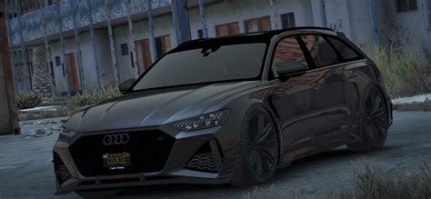 Audi Rs6 2020 Abt Add On Fivem Gta5