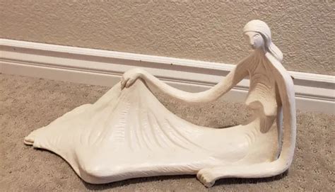 JARU NUDE WOMAN Abstract Modernist Mid Century Pottery Sculpture Signed PicClick UK